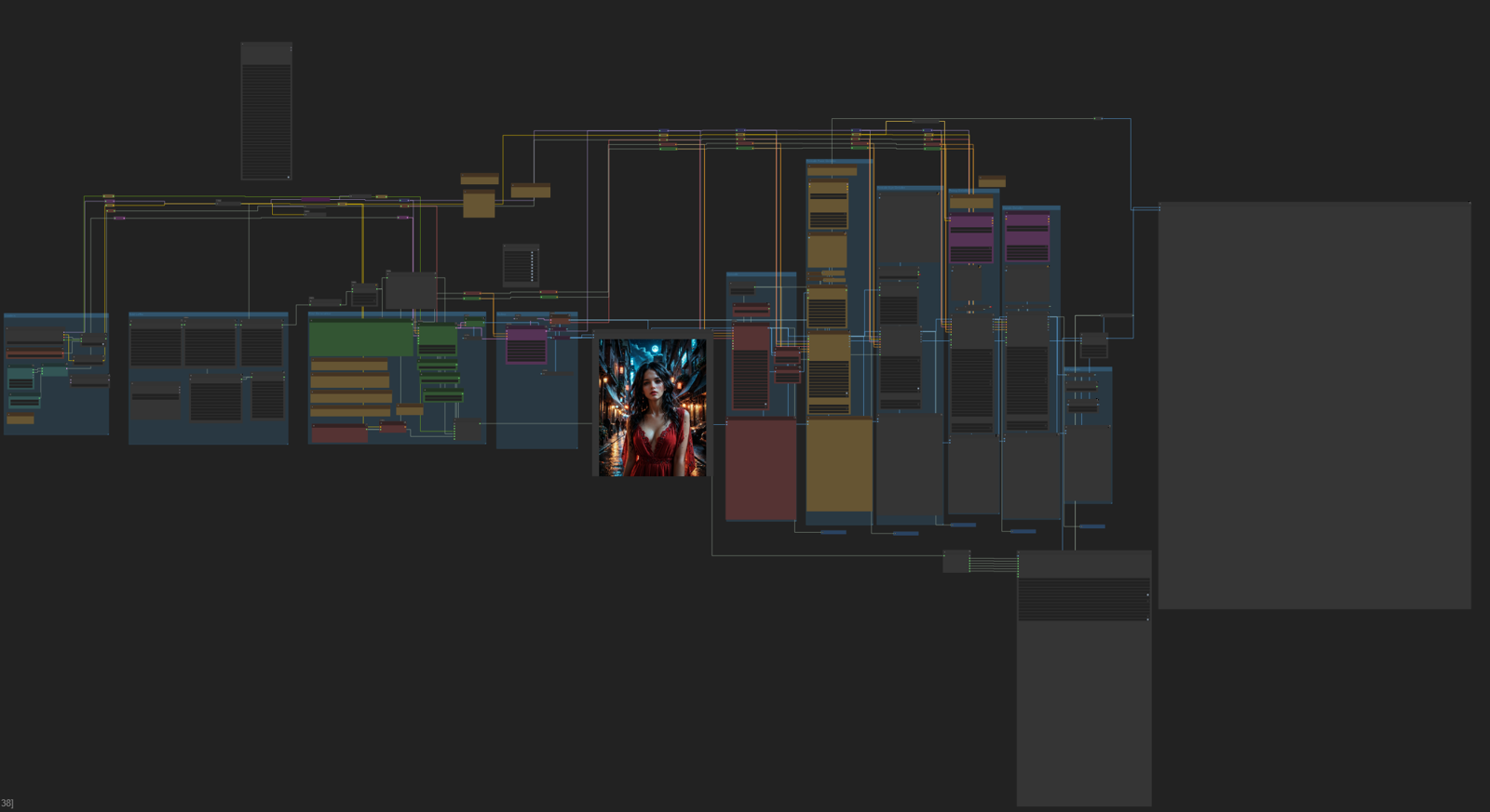 Workflow  Image save to Civitai, Refiner, Upscale Detailer, and Detailer